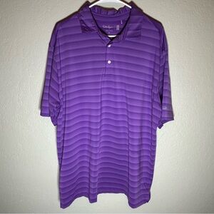 Walter Hagen Purple Performance Polo Shirt